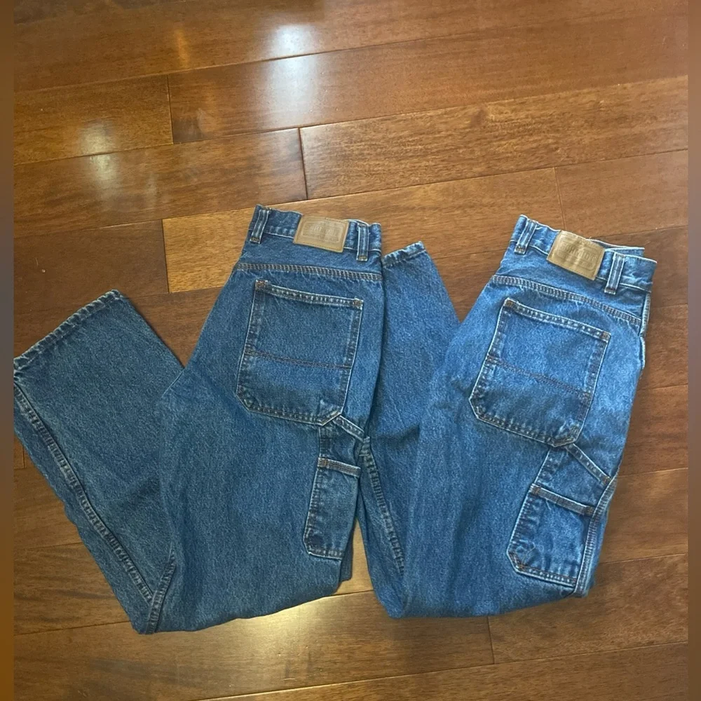 C.E. Schmidt Carpenter Blue Denim Jeans *2 total* 34Wx34L - Picture 1 of 7